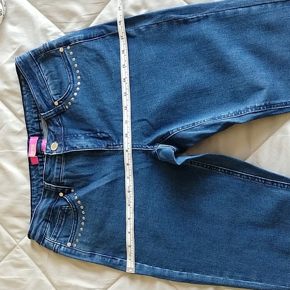 CATHERINE MALANDRINO Flare Leg Jeans Medium Wash - Picture 11 of 11